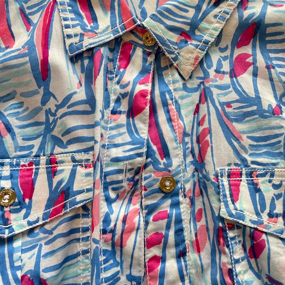 Lily Pulitzer Button Up Tunic - image 3